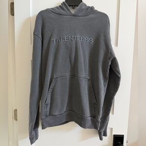 Talentless circle logo hoodie